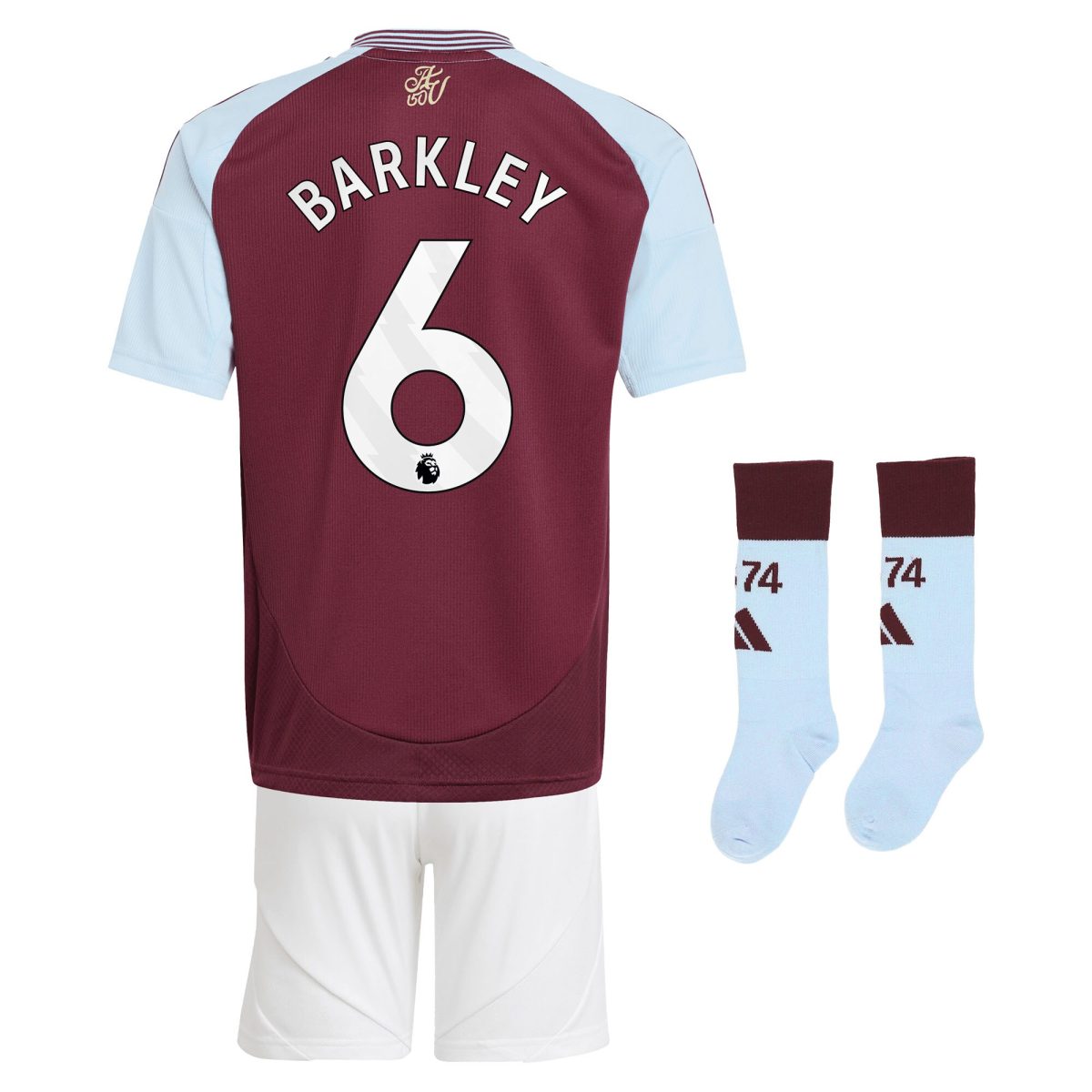 aston villa adidas home mini kit 2024-25 with barkley 6 printing Collection | Aston Villa Shop Official Jerseys