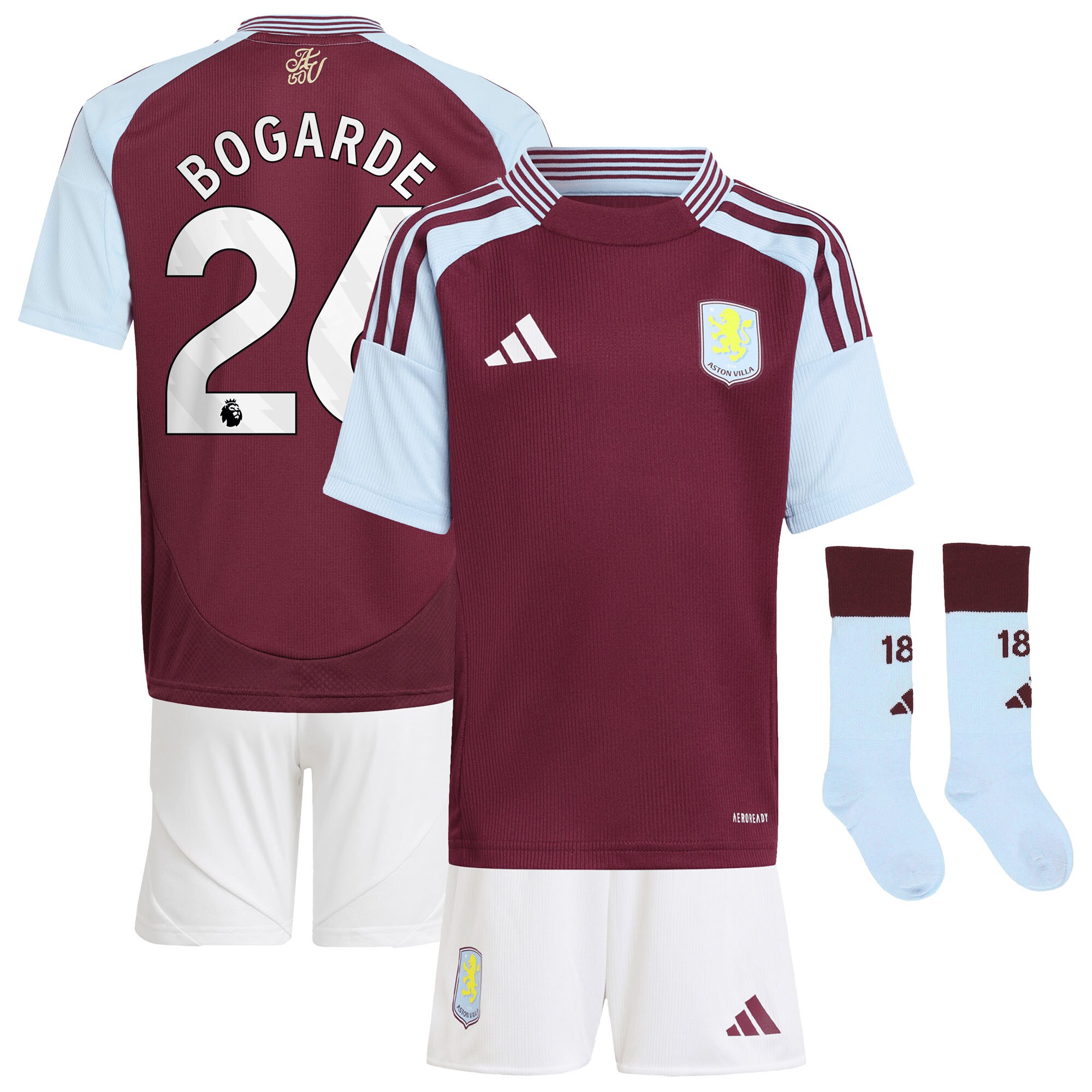 aston villa adidas home mini kit 2024-25 with bogarde 26 printing Collection | Aston Villa Shop Official Jerseys
