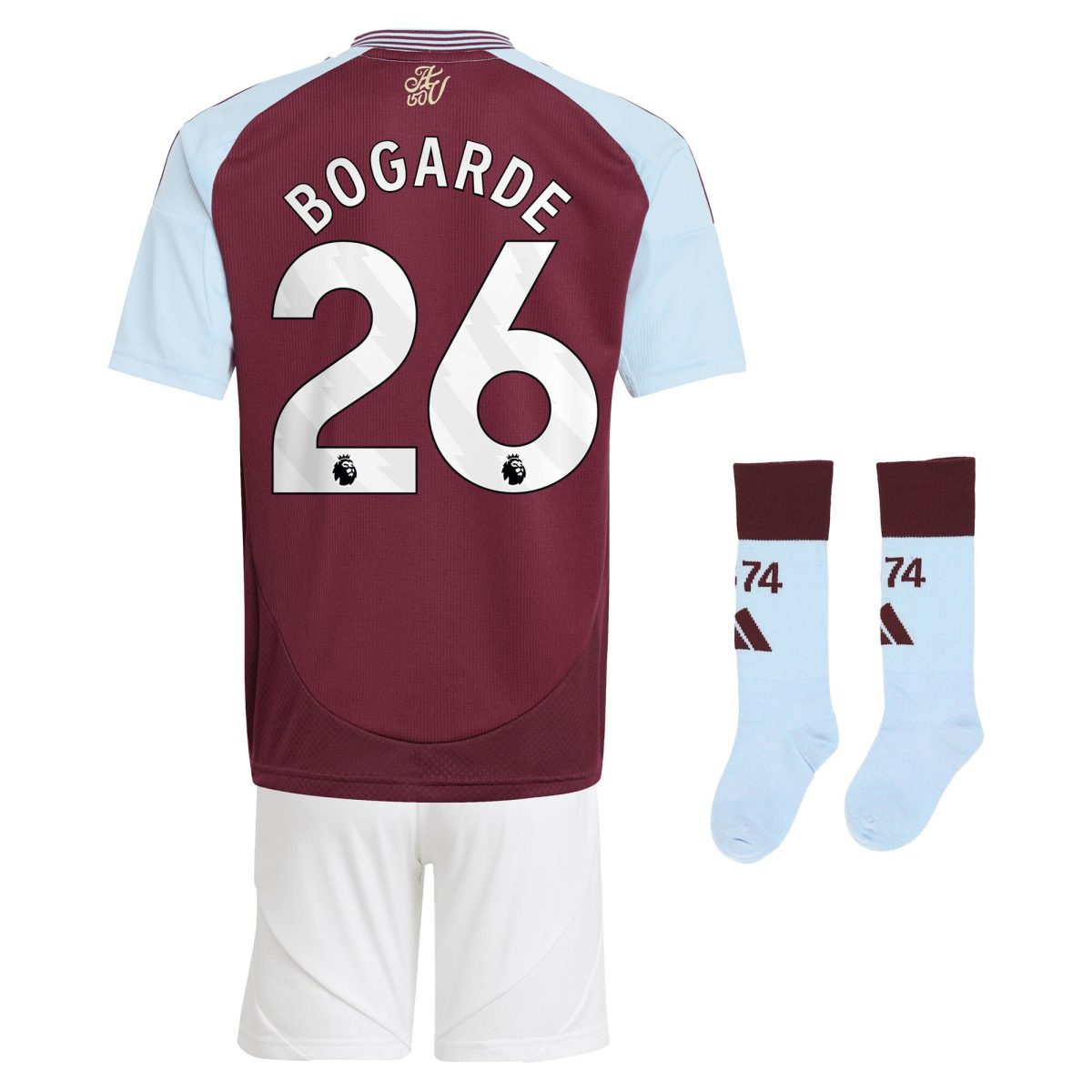 aston villa adidas home mini kit 2024-25 with bogarde 26 printing Collection | Aston Villa Shop Official Jerseys