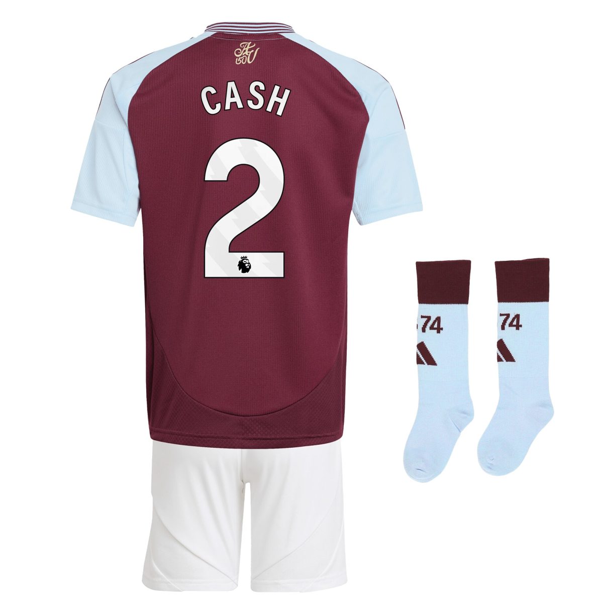 aston villa adidas home mini kit 2024-25 with cash 2 printing Collection | Aston Villa Shop Official Jerseys