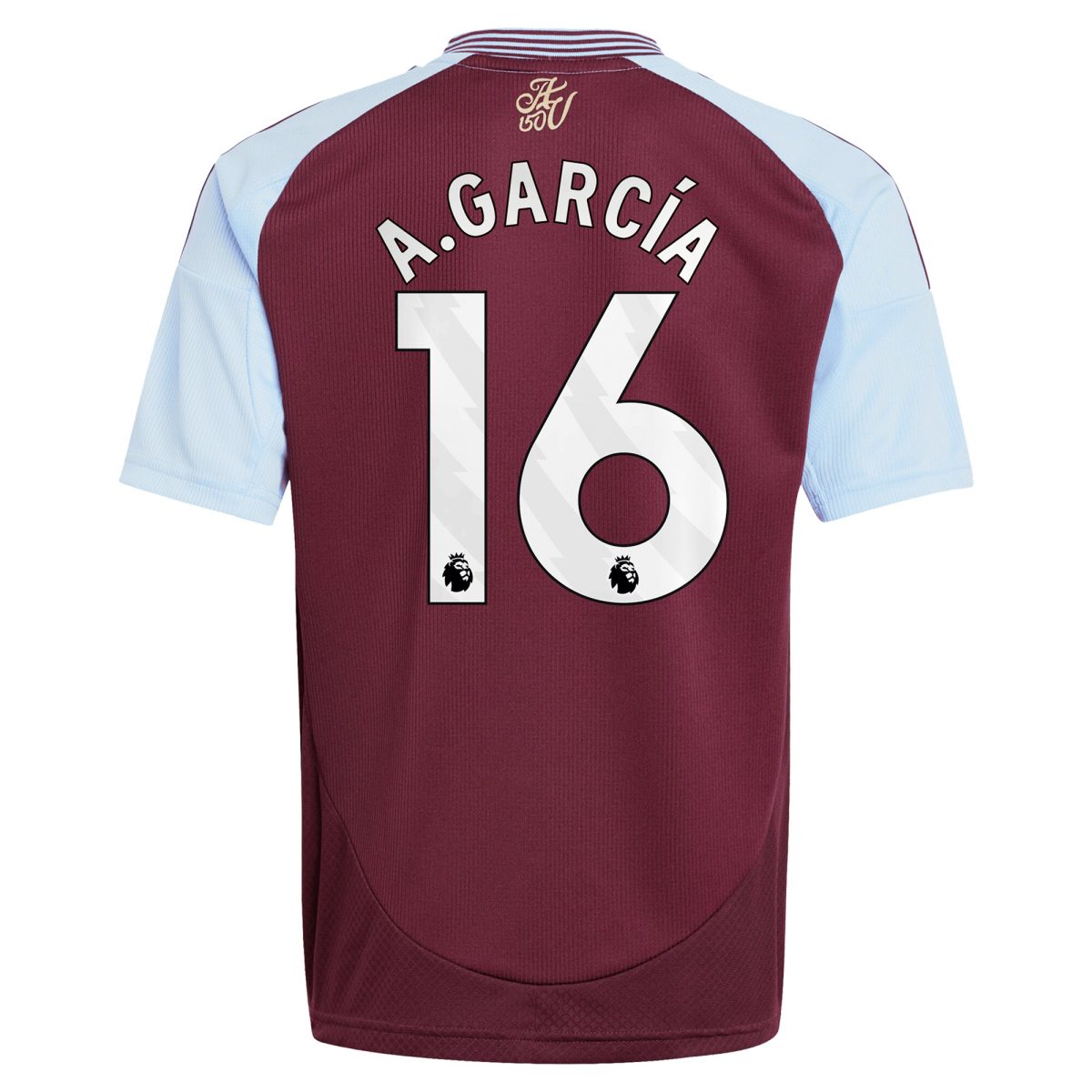 aston villa adidas home shirt 2024-25 – kids with a.garcía 16 printing Collection | Aston Villa Shop Official Jerseys