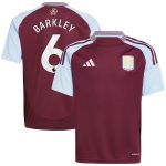 aston villa adidas home shirt 2024-25 – kids with barkley 6 printing Collection | Aston Villa Shop Official Jerseys