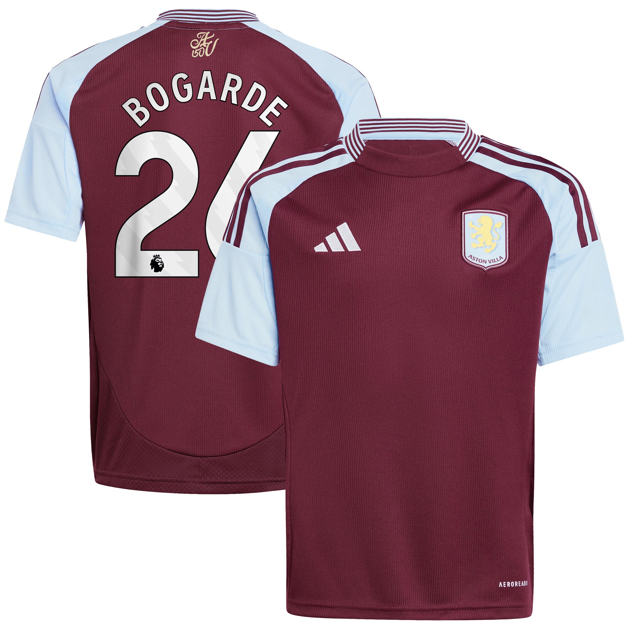aston villa adidas home shirt 2024-25 – kids with bogarde 26 printing Collection | Aston Villa Shop Official Jerseys