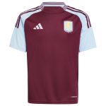 aston villa adidas home shirt 2024-25 – kids with custom printing Collection | Aston Villa Shop Official Jerseys