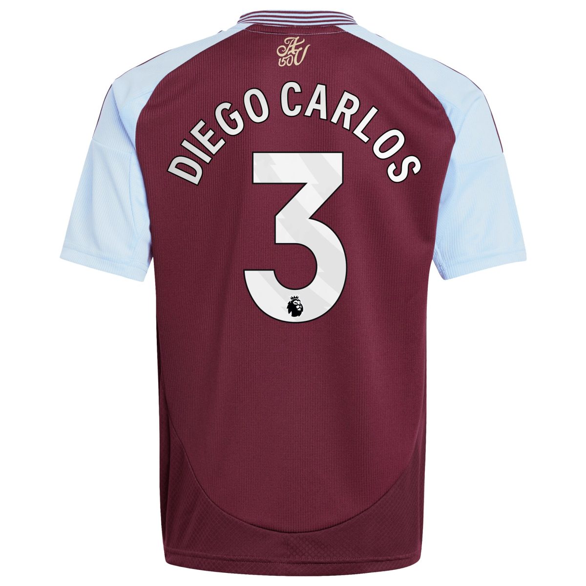 aston villa adidas home shirt 2024-25 – kids with diego carlos 3 printing Collection | Aston Villa Shop Official Jerseys