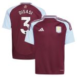 aston villa adidas home shirt 2024-25 – kids with disasi 3 printing Collection | Aston Villa Shop Official Jerseys