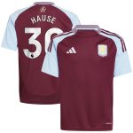 aston villa adidas home shirt 2024-25 – kids with hause 30 printing Collection | Aston Villa Shop Official Jerseys