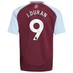 aston villa adidas home shirt 2024-25 – kids with j.duran 9 printing Collection | Aston Villa Shop Official Jerseys