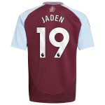 aston villa adidas home shirt 2024-25 – kids with jaden 19 printing Collection | Aston Villa Shop Official Jerseys