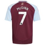 aston villa adidas home shirt 2024-25 – kids with john mcginn 7 printing Collection | Aston Villa Shop Official Jerseys