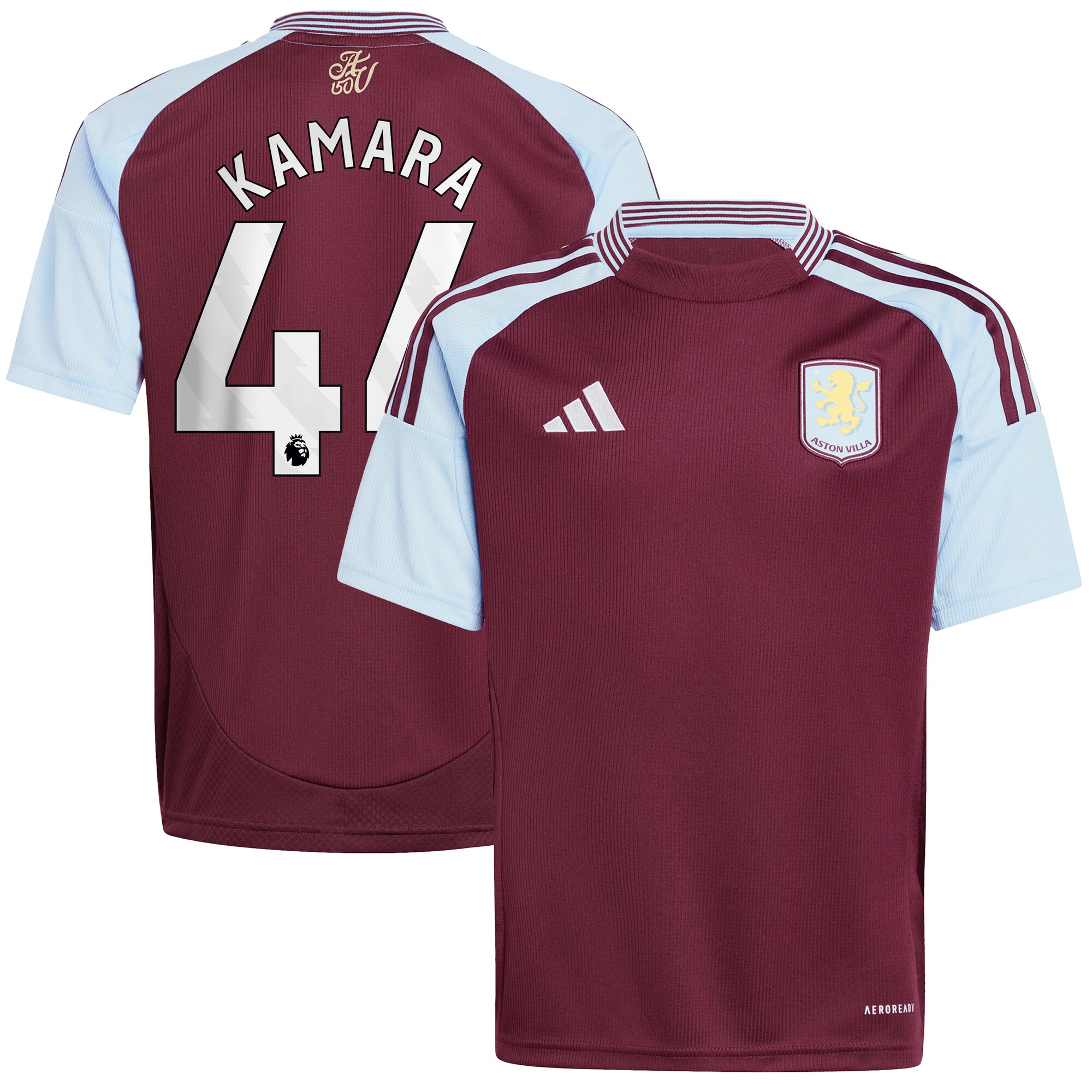aston villa adidas home shirt 2024-25 – kids with kamara 44 printing Collection | Aston Villa Shop Official Jerseys
