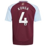 aston villa adidas home shirt 2024-25 – kids with konsa 4 printing Collection | Aston Villa Shop Official Jerseys