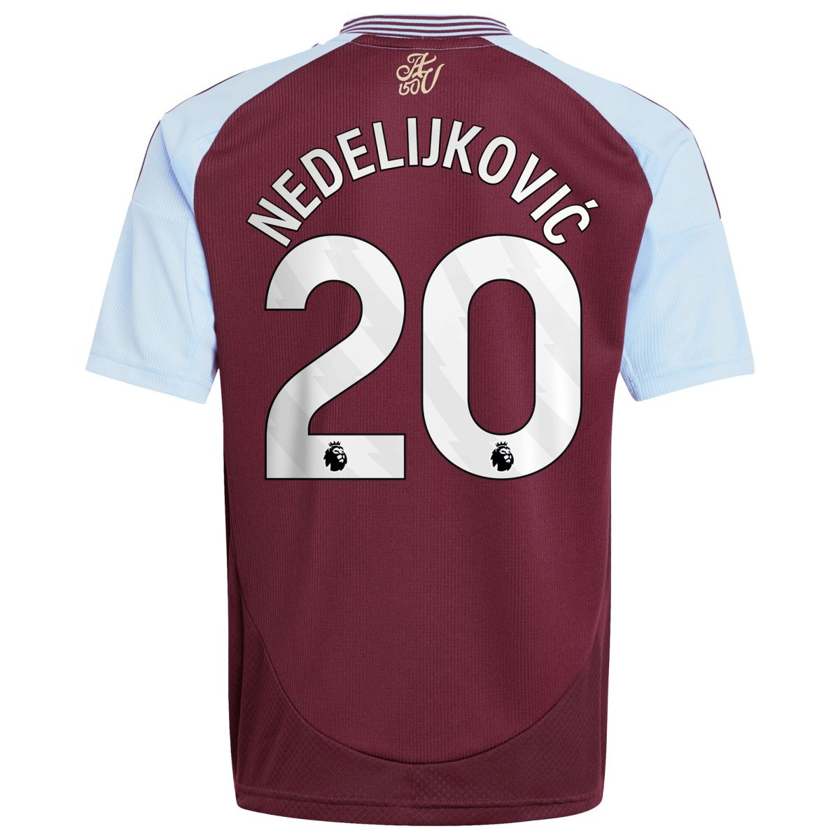 aston villa adidas home shirt 2024-25 – kids with nedeljković 20 printing Collection | Aston Villa Shop Official Jerseys
