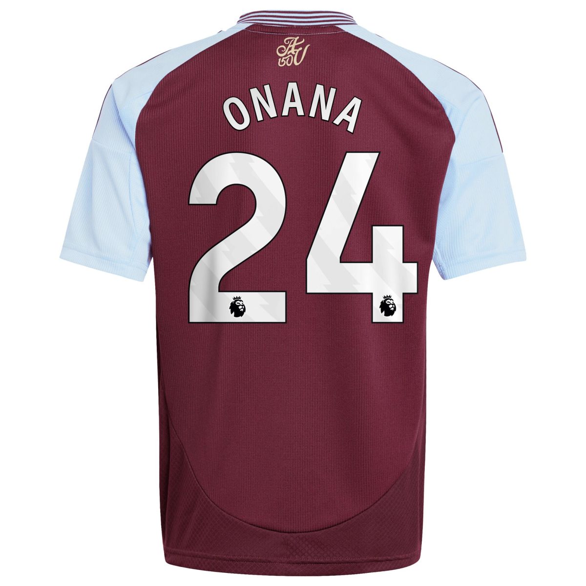 aston villa adidas home shirt 2024-25 – kids with onana 24 printing Collection | Aston Villa Shop Official Jerseys
