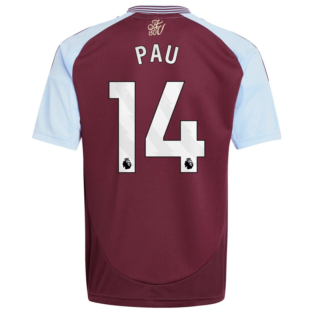 aston villa adidas home shirt 2024-25 – kids with pau 14 printing Collection | Aston Villa Shop Official Jerseys