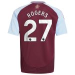 aston villa adidas home shirt 2024-25 – kids with rogers 27 printing Collection | Aston Villa Shop Official Jerseys