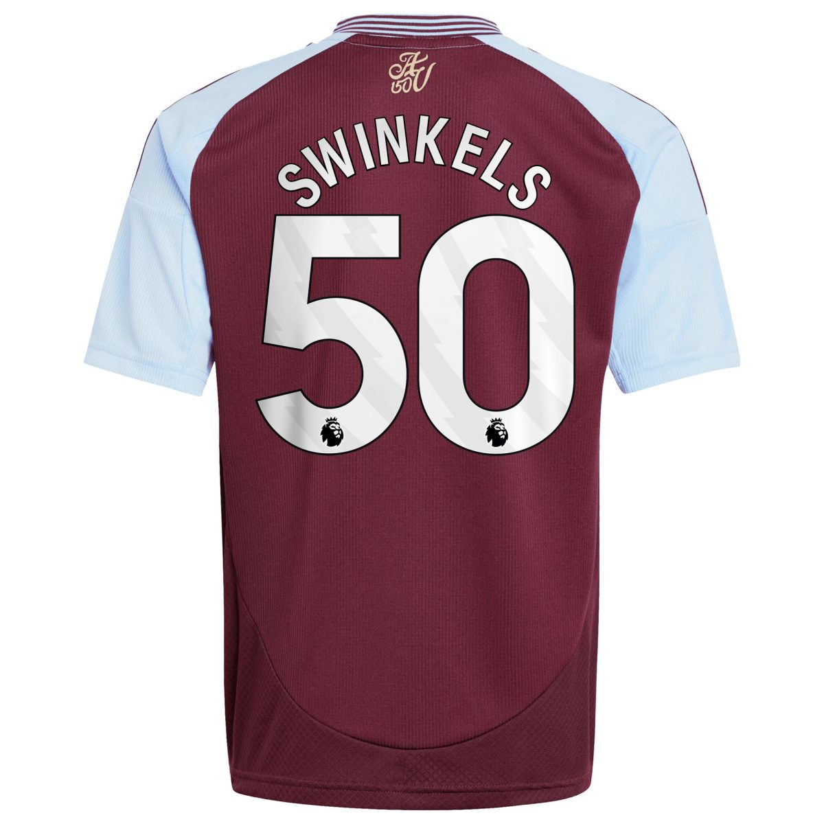aston villa adidas home shirt 2024-25 – kids with swinkels 50 printing Collection | Aston Villa Shop Official Jerseys
