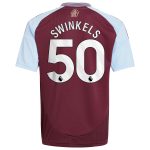 aston villa adidas home shirt 2024-25 – kids with swinkels 50 printing Collection | Aston Villa Shop Official Jerseys