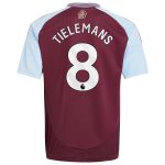 aston villa adidas home shirt 2024-25 – kids with tielemans 8 printing Collection | Aston Villa Shop Official Jerseys