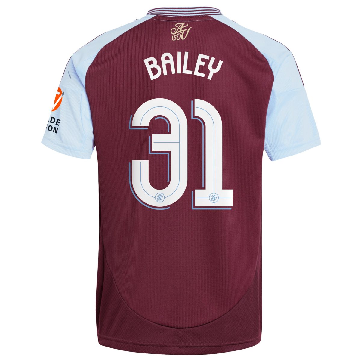 aston villa adidas home shirt 2024-25 with bailey 31 cup printing Collection | Aston Villa Shop Official Jerseys