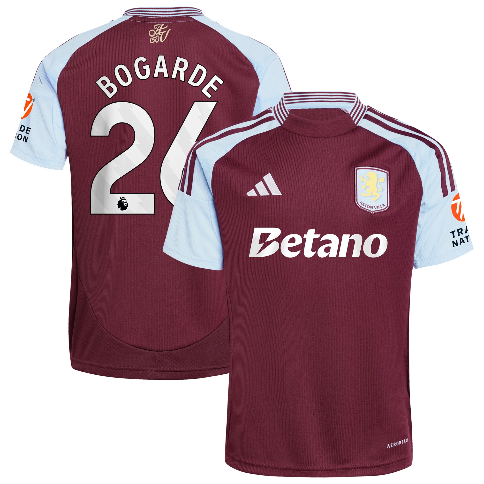 aston villa adidas home shirt 2024-25 with bogarde 26 printing Collection | Aston Villa Shop Official Jerseys