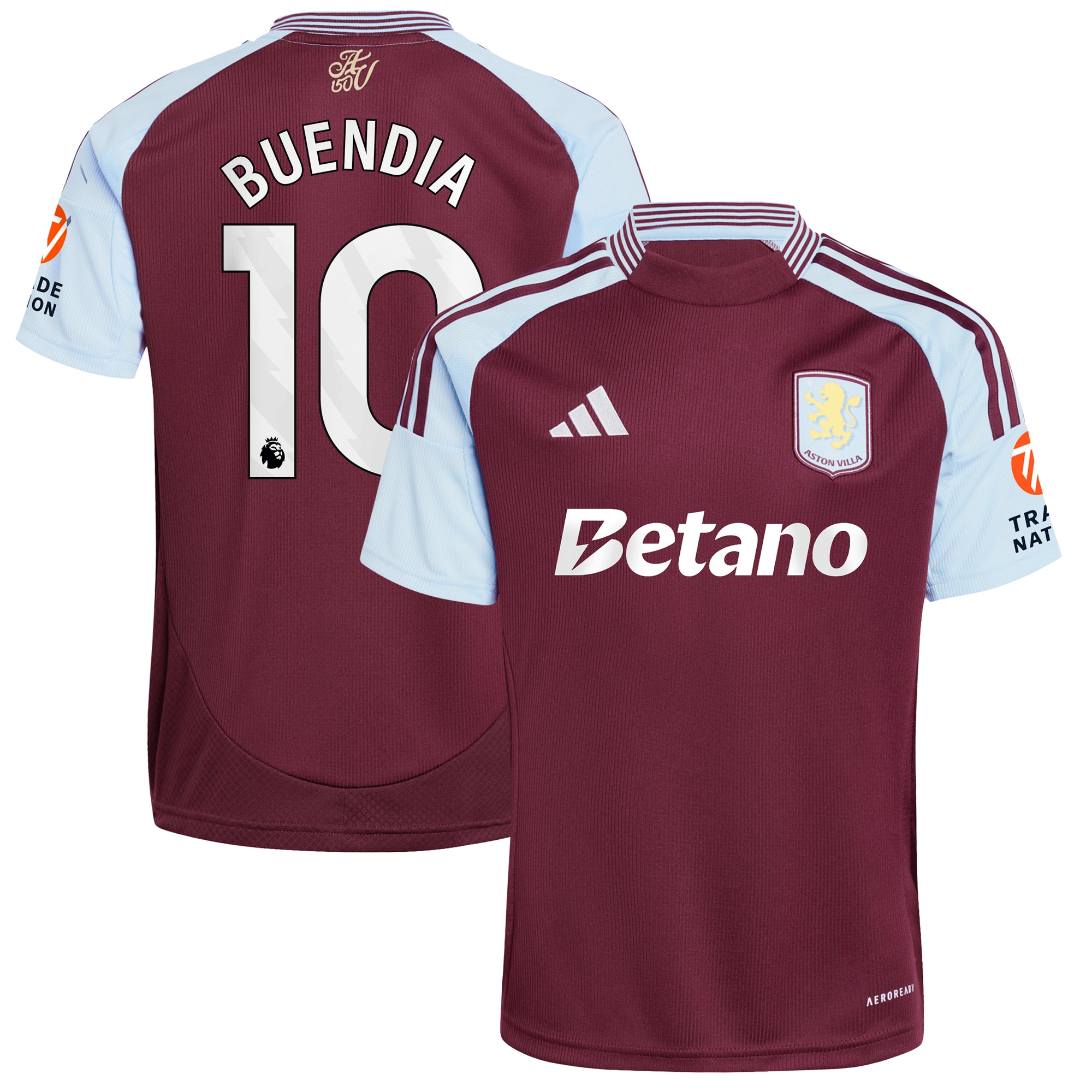 aston villa adidas home shirt 2024-25 with buendia 10 printing Collection | Aston Villa Shop Official Jerseys