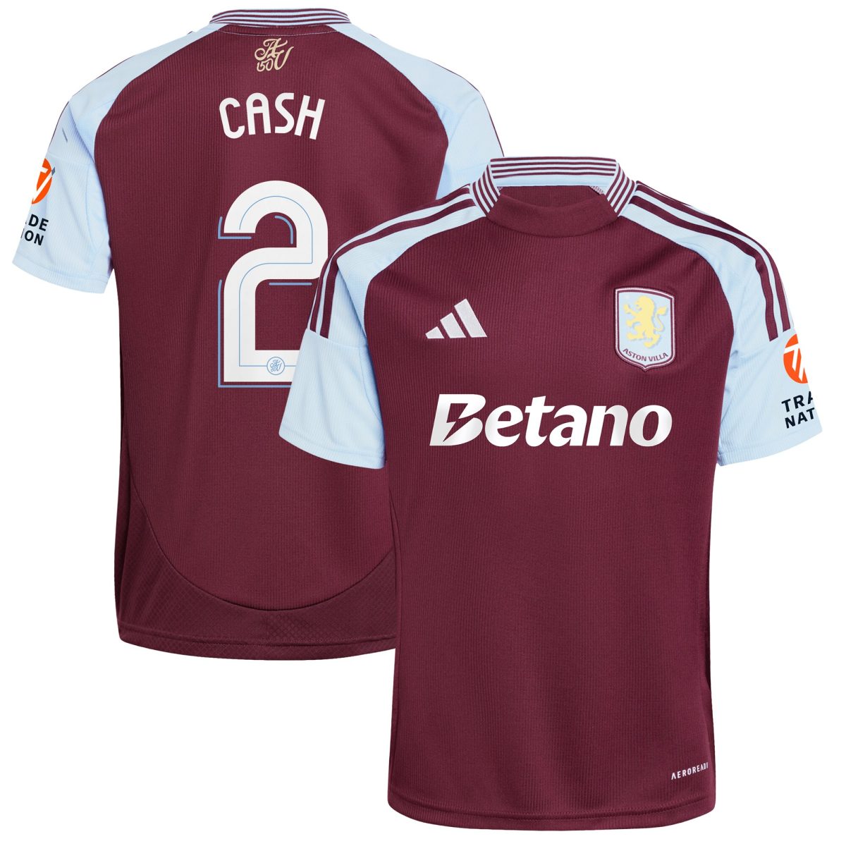 aston villa adidas home shirt 2024-25 with cash 2 cup printing Collection | Aston Villa Shop Official Jerseys