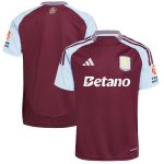 aston villa adidas home shirt 2024-25 with custom printing Collection | Aston Villa Shop Official Jerseys