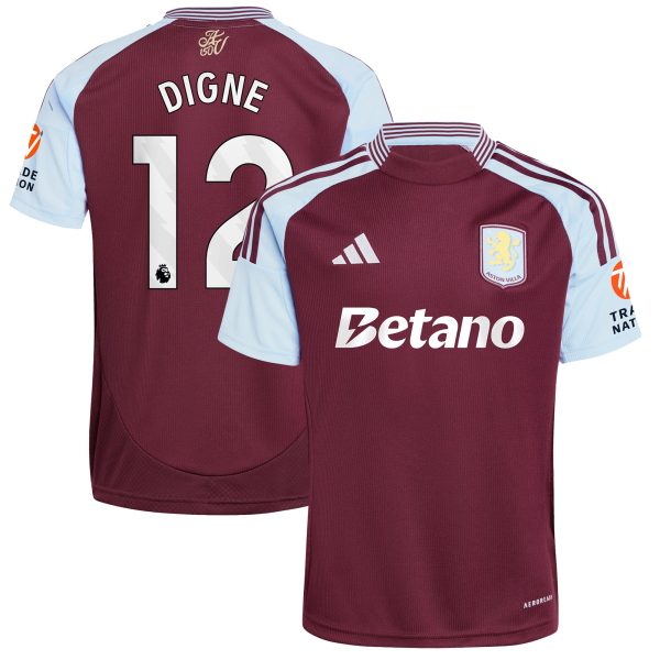 aston villa adidas home shirt 2024-25 with digne 12 printing Collection | Aston Villa Shop Official Jerseys
