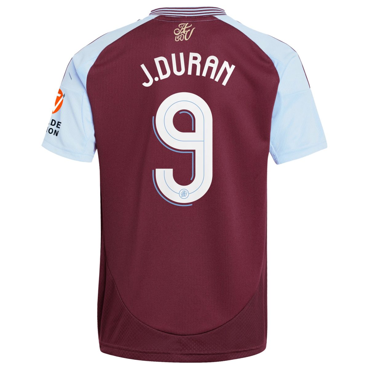 aston villa adidas home shirt 2024-25 with j.duran 9 cup printing Collection | Aston Villa Shop Official Jerseys