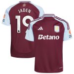 aston villa adidas home shirt 2024-25 with jaden 19 printing Collection | Aston Villa Shop Official Jerseys