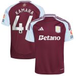 aston villa adidas home shirt 2024-25 with kamara 44 printing Collection | Aston Villa Shop Official Jerseys