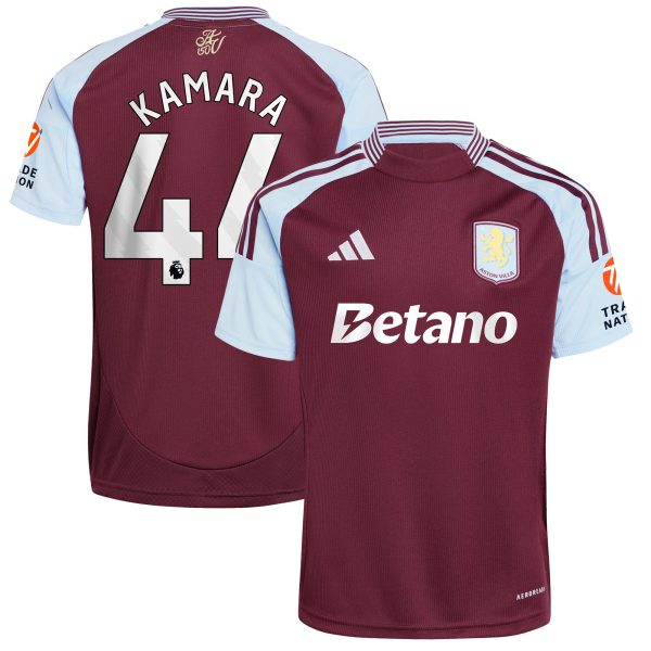 aston villa adidas home shirt 2024-25 with kamara 44 printing Collection | Aston Villa Shop Official Jerseys