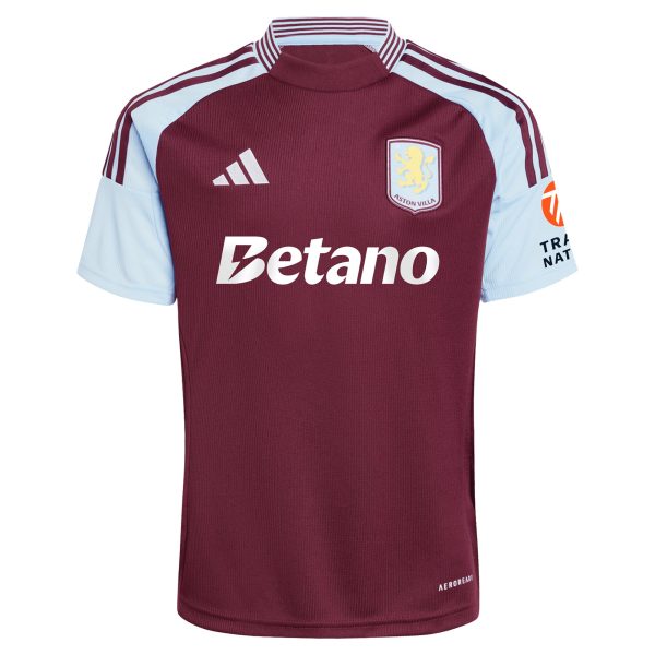 aston villa adidas home shirt 2024-25 with kearns 7 cup printing Collection | Aston Villa Shop Official Jerseys