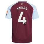 aston villa adidas home shirt 2024-25 with konsa 4 printing Collection | Aston Villa Shop Official Jerseys