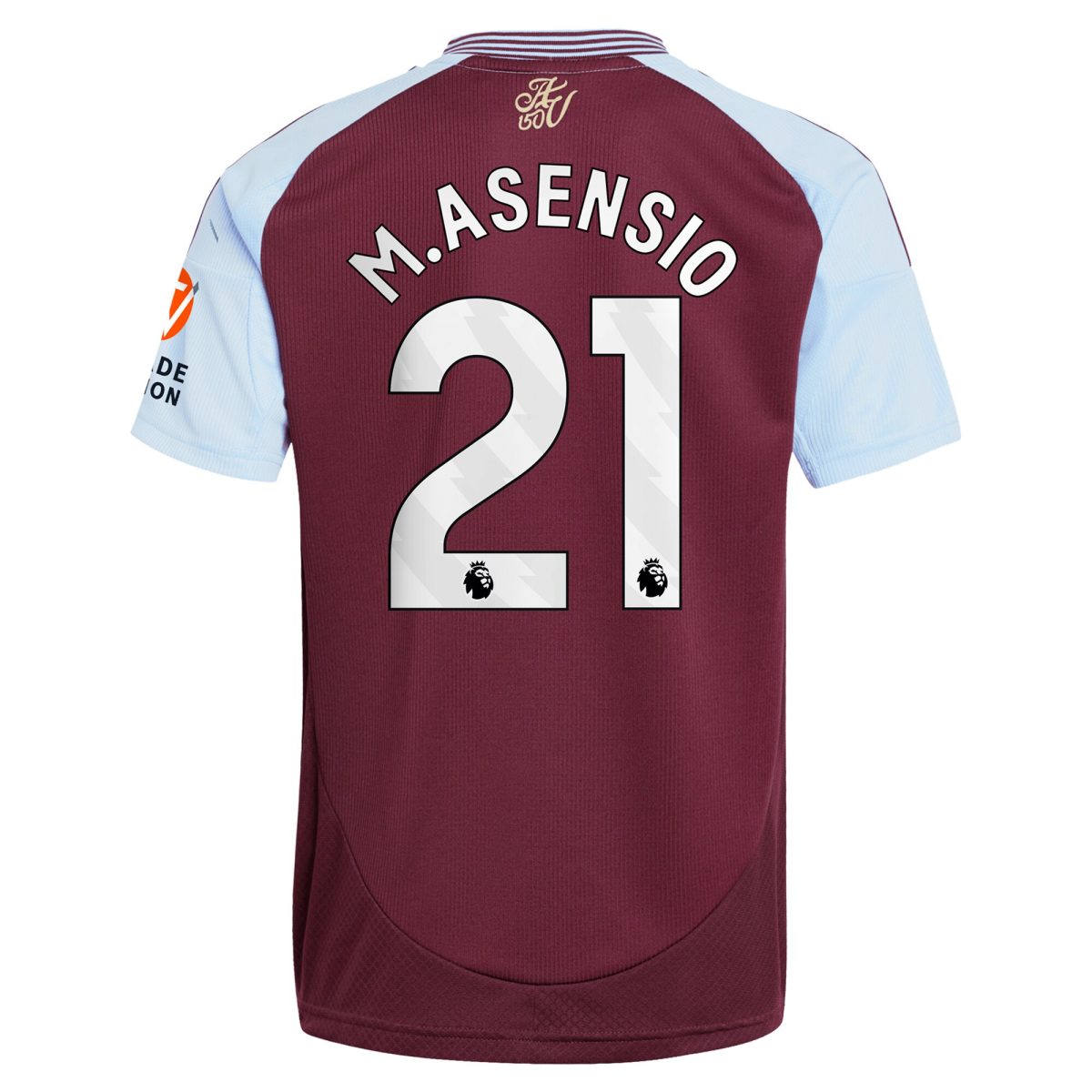 aston villa adidas home shirt 2024-25 with m.asensio 21 printing Collection | Aston Villa Shop Official Jerseys