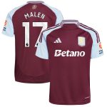 aston villa adidas home shirt 2024-25 with malen 17 printing Collection | Aston Villa Shop Official Jerseys