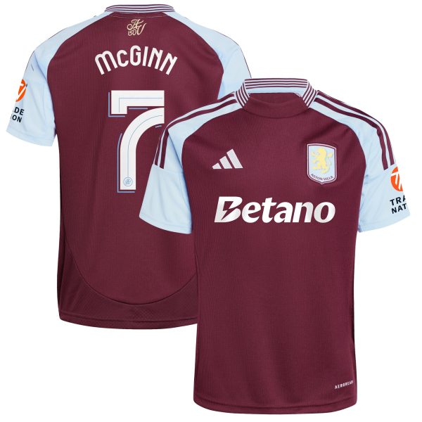 aston villa adidas home shirt 2024-25 with mcginn 7 cup printing Collection | Aston Villa Shop Official Jerseys