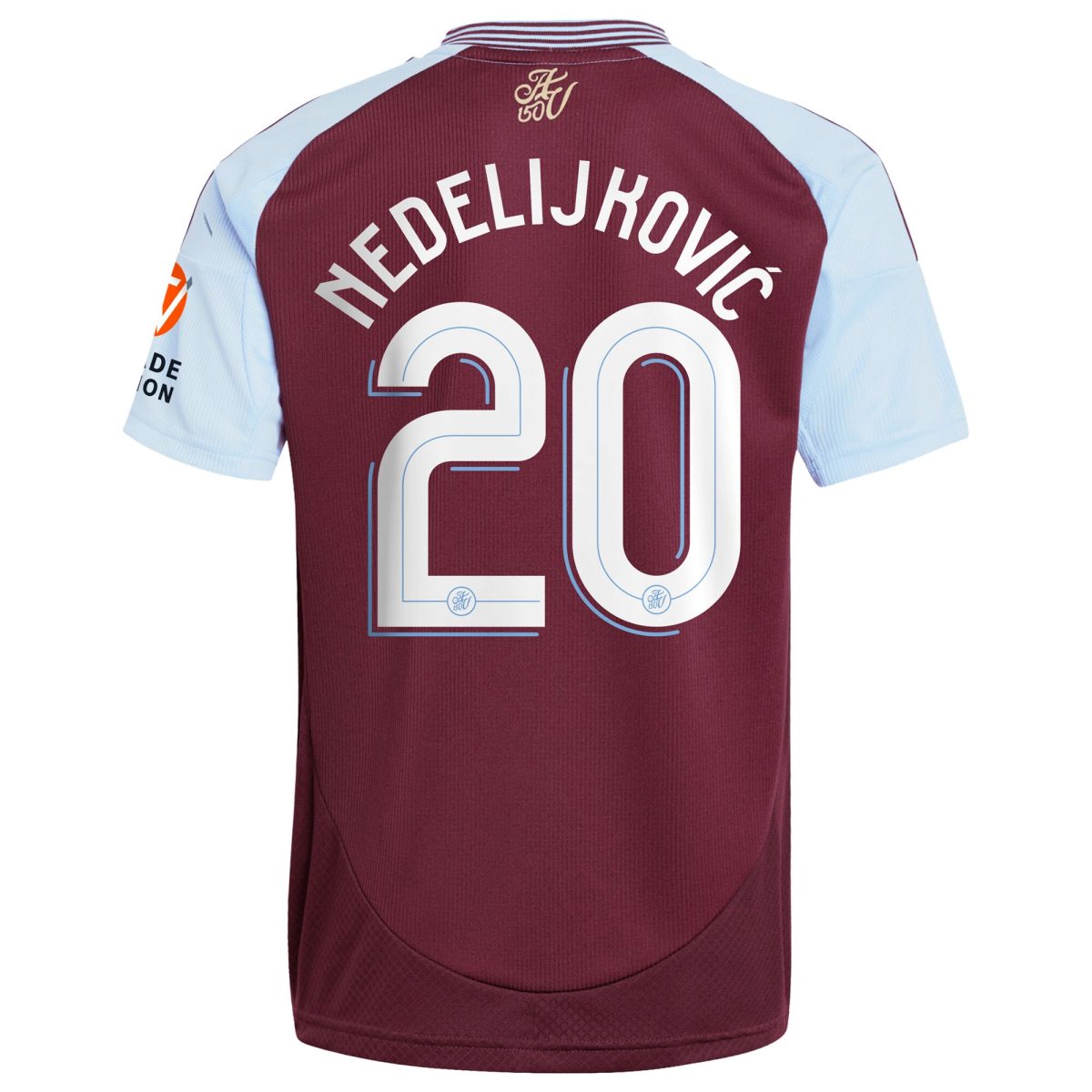 aston villa adidas home shirt 2024-25 with nedeljković 20 cup printing Collection | Aston Villa Shop Official Jerseys