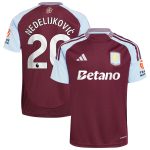 aston villa adidas home shirt 2024-25 with nedeljković 20 printing Collection | Aston Villa Shop Official Jerseys