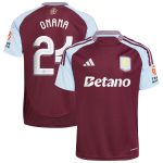 aston villa adidas home shirt 2024-25 with onana 24 cup printing Collection | Aston Villa Shop Official Jerseys