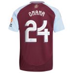 aston villa adidas home shirt 2024-25 with onana 24 cup printing Collection | Aston Villa Shop Official Jerseys