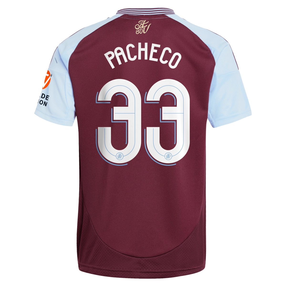 aston villa adidas home shirt 2024-25 with pacheco 33 cup printing Collection | Aston Villa Shop Official Jerseys