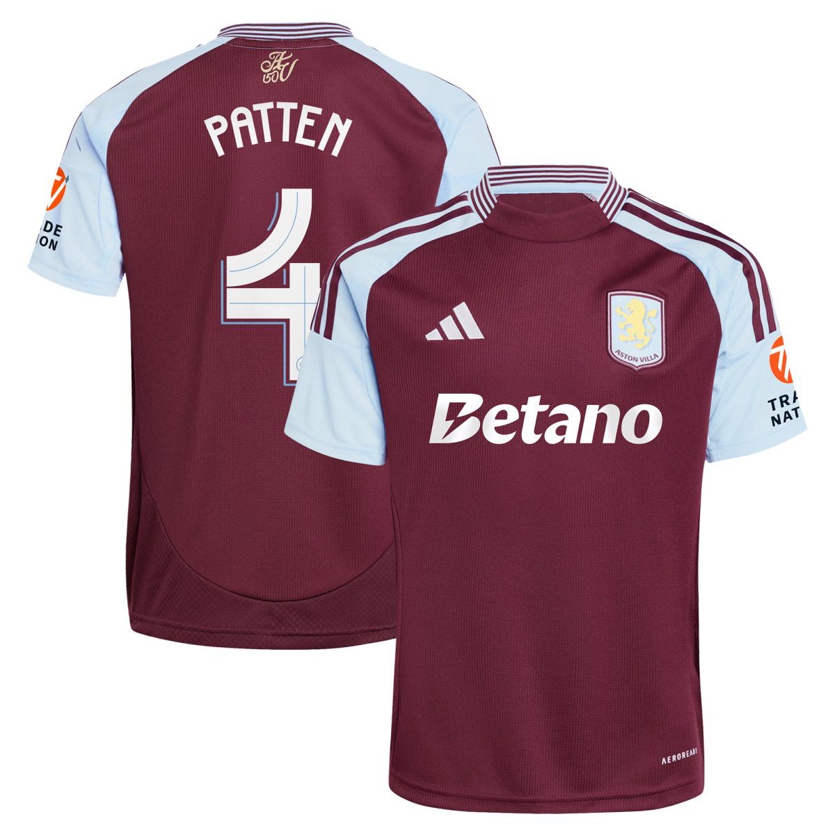 aston villa adidas home shirt 2024-25 with patten 4 cup printing Collection | Aston Villa Shop Official Jerseys