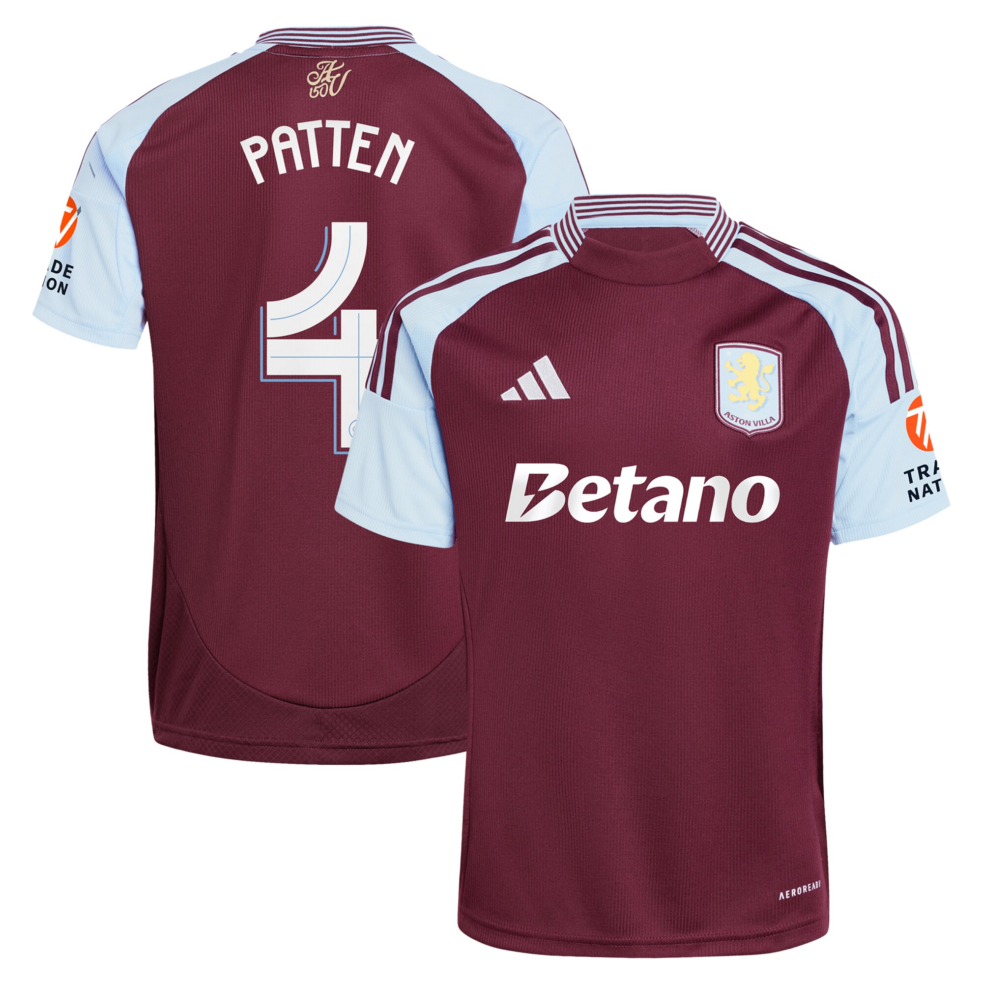 aston villa adidas home shirt 2024-25 with patten 4 cup printing Collection | Aston Villa Shop Official Jerseys