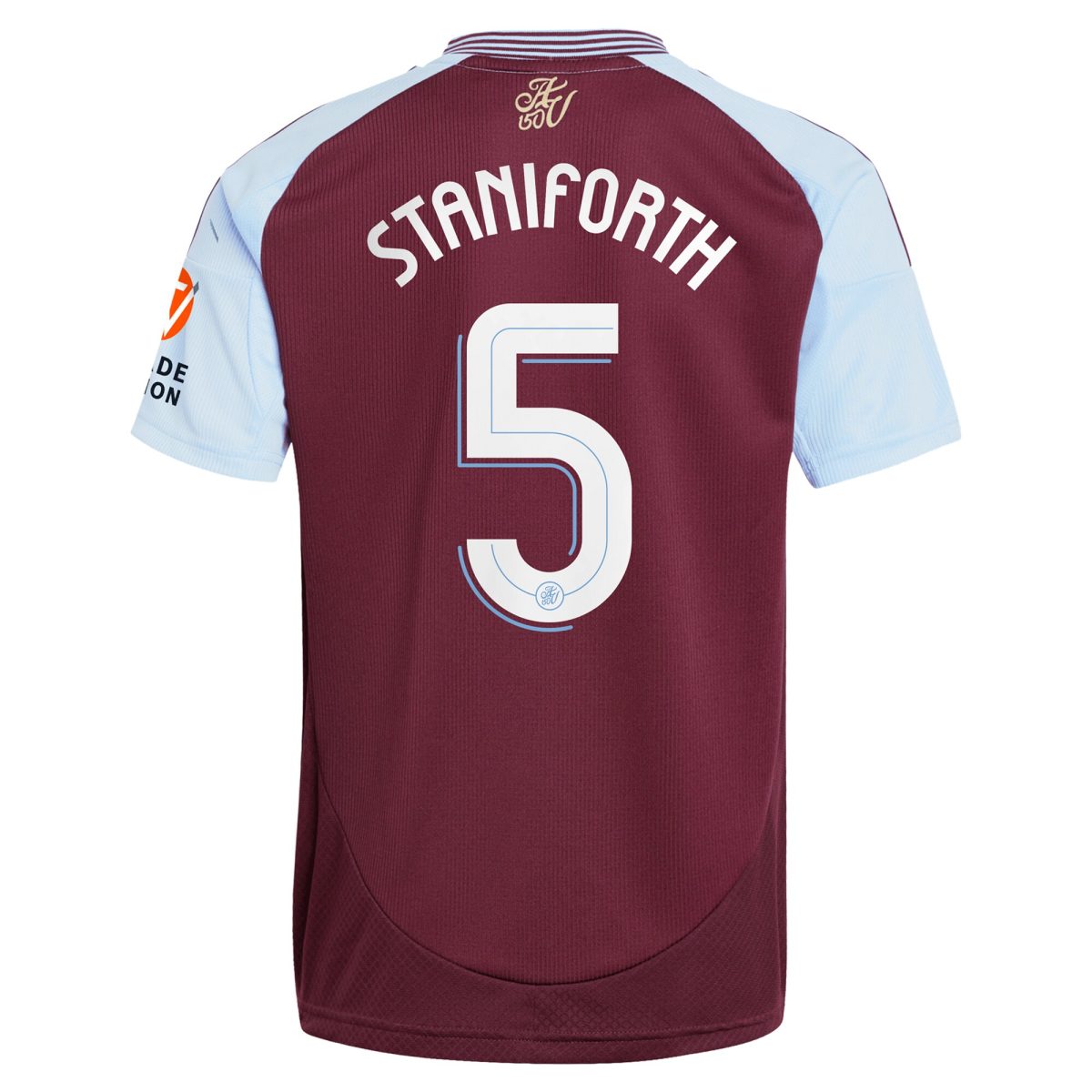 aston villa adidas home shirt 2024-25 with staniforth 5 cup printing Collection | Aston Villa Shop Official Jerseys