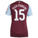 aston villa adidas home shirt 2024-25 – womens with alex moreno 15 cup printing Collection | Aston Villa Shop Official Jerseys