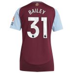 aston villa adidas home shirt 2024-25 – womens with bailey 31 printing Collection | Aston Villa Shop Official Jerseys