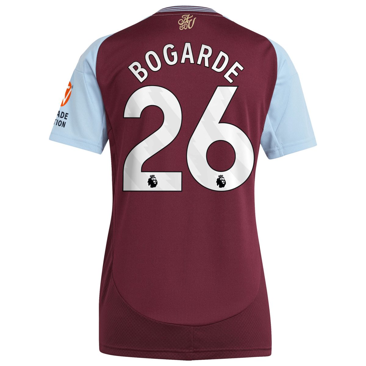 aston villa adidas home shirt 2024-25 – womens with bogarde 26 printing Collection | Aston Villa Shop Official Jerseys