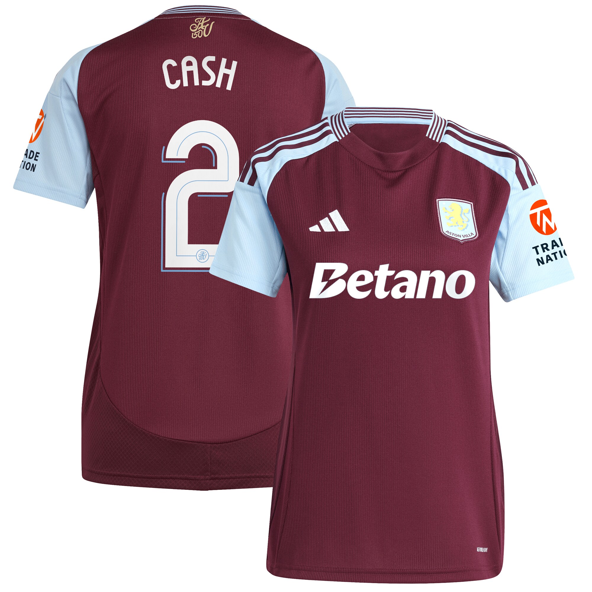 aston villa adidas home shirt 2024-25 – womens with cash 2 cup printing Collection | Aston Villa Shop Official Jerseys
